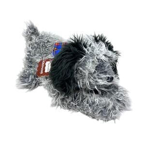 Folkmanis Shaggy Sheep Dog Plush Full Body Puppet Gray 16" Puppy Folktails